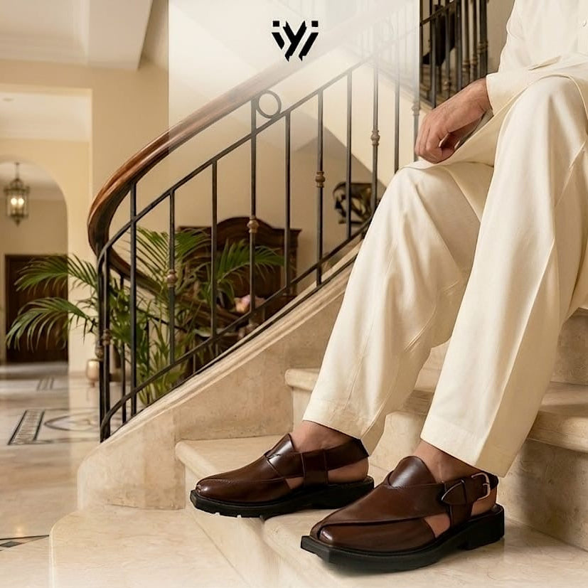 Harsay Rich brown leather Norozi