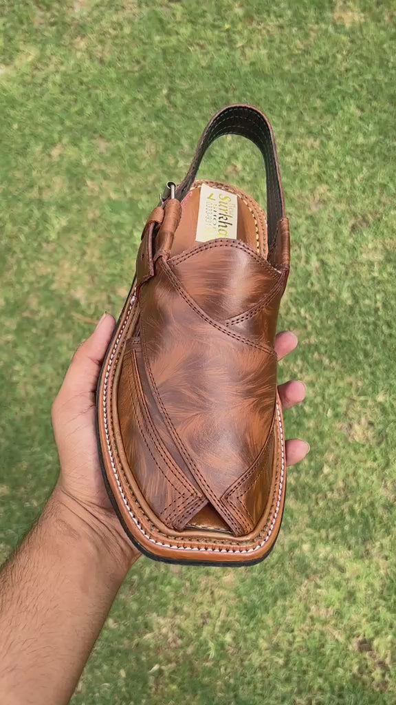 Harsay Tripple Gear textured brown