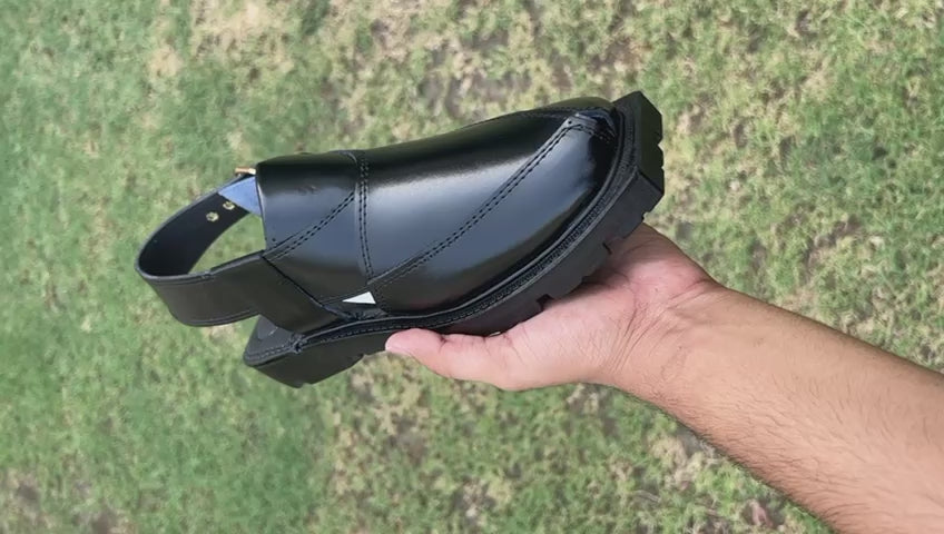 Harsay black leather Norozi